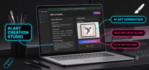 Sketchys Creator Studio - AI-Powered Workspace for Etsy Success